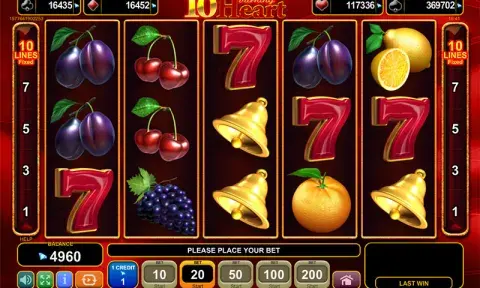 10 Burning Heart Slot Free