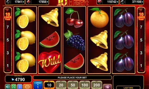 10 Burning Heart Slot Online