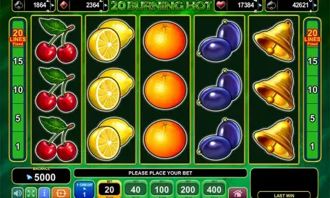 20 Burning Hot слот