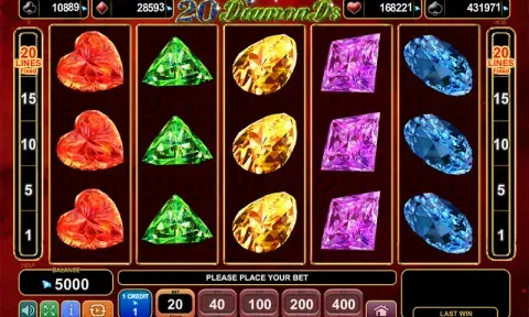 20 Diamonds слот