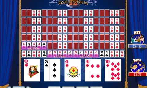 25 Line Aces & Faces Видео покер онлайн