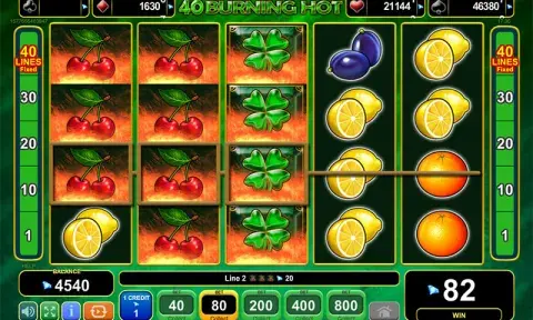 40 Burning Hot Slot Free