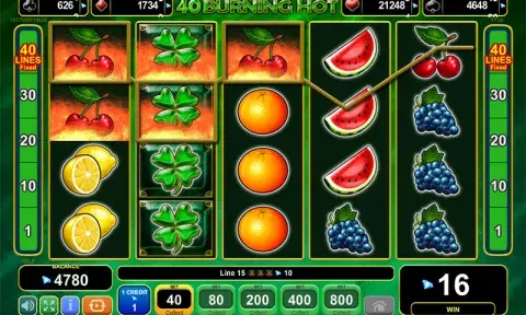 40 Burning Hot Slot Online