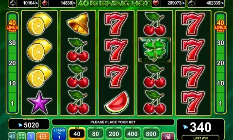 40 Burning Hot Slot