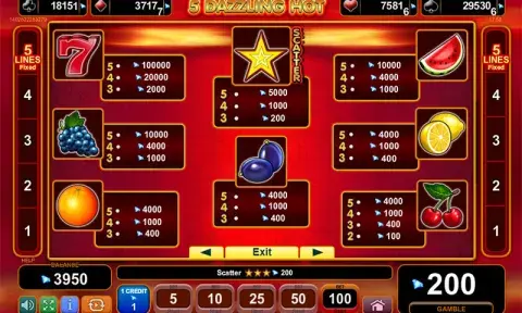 5 Dazzling Hot слот безплатно