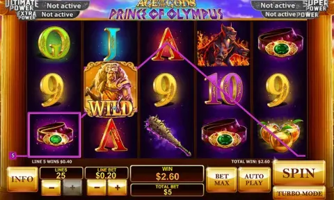 Age of the Gods Prince of Olympus игра