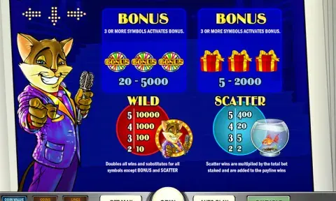 Cats and Cash казино игра