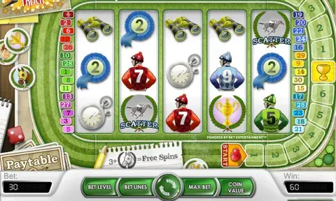 Champion of the Track Slot Game