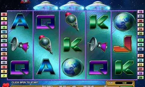 Cosmic Invaders Slot Game