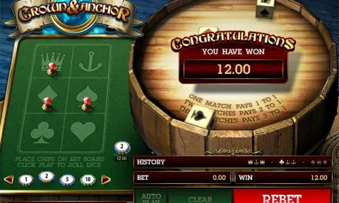 Crown and Anchor Slot Free