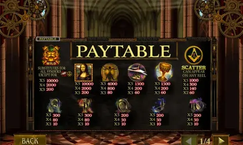 Da Vinci’s Vault Slot Game