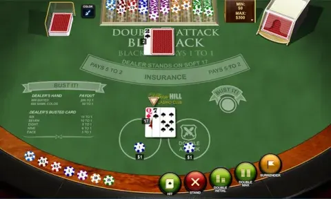 Double Attack Blackjack
