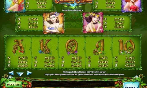 Enchanted Crystals Slot Game