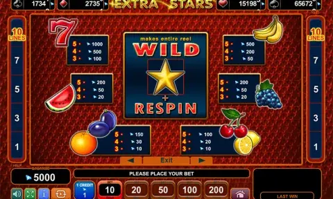 Extra Stars Slot Game