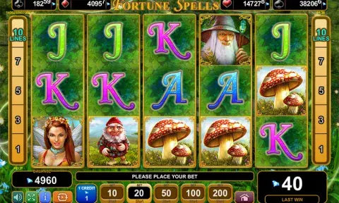 Fortune Spells Slot
