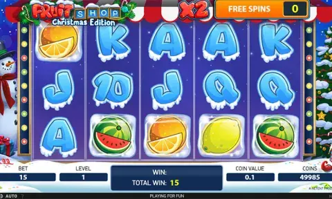 Fruit Shop Christmas Edition Slot Free