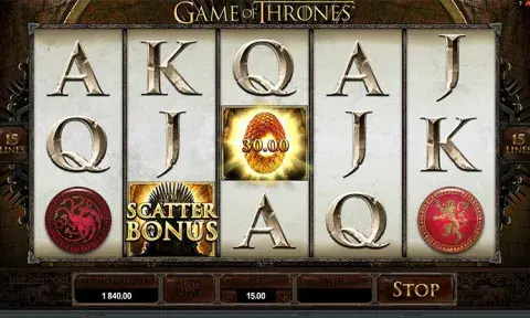 Game of Thrones Slot Game