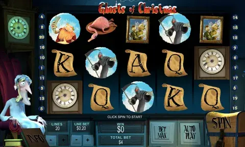 Ghosts Of Christmas Slot Game