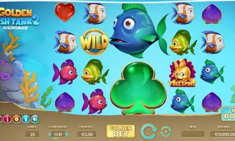 Golden Fish Tank 2 Gigablox Slot Game