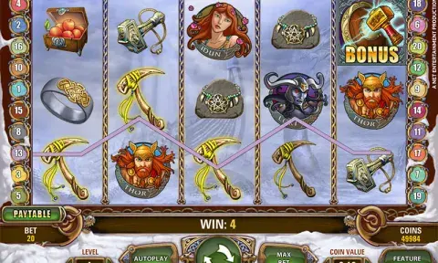 Слот играта Hall of Gods