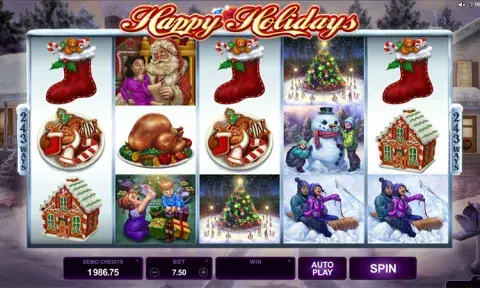 Happy Holidays слот безплатно