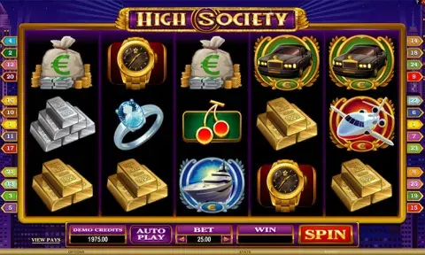 High Society Slot Game