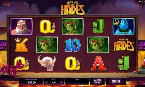 Hot as Hades Slot Game