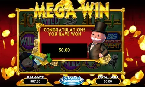 Monopoly Big Event Slot Bonus