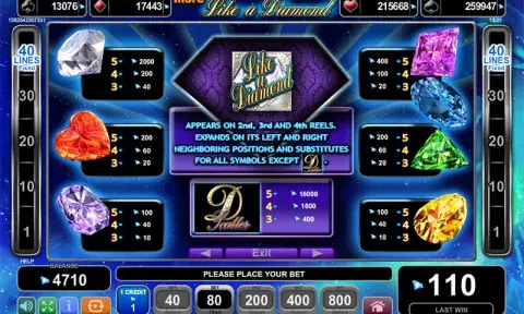 More Like a Diamond Slot Game