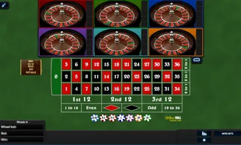 Multi Wheel Roulette
