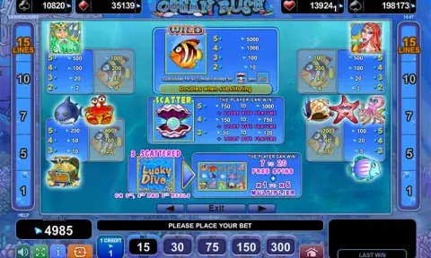 Ocean Rush Slot Game