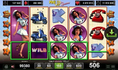 Pin Up Queens Slot Online