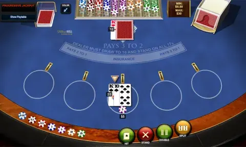 Progressive Blackjack Free