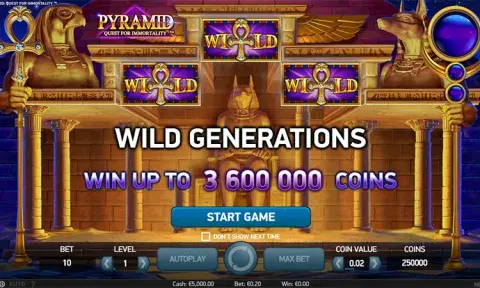 Pyramid: Quest for Immortality Slot