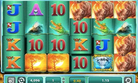Raging Rhino Казино игра