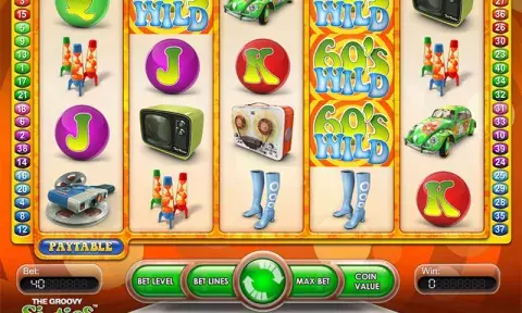 Retro Groovy 60s Slot Game
