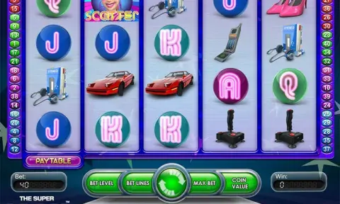 Retro Super 80s Slot Game