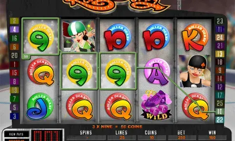 Roller Derby Slot Game