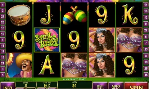 Samba Brazil Slot Bonus