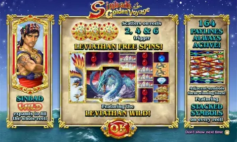 Sinbad`s Golden Voyage Slot