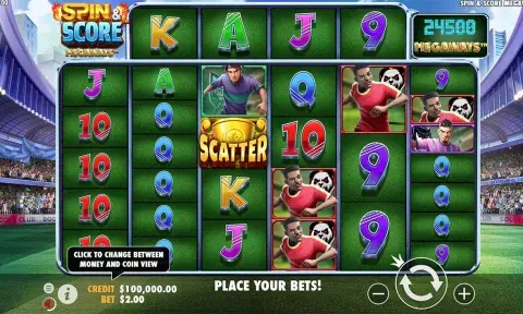 Spin & Score Megaways Slot Game