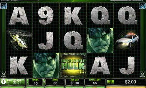 The Incredible Hulk Slot Game