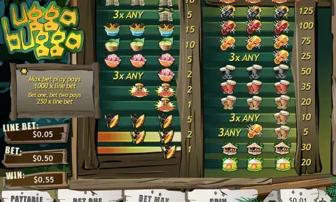 Ugga Bugga Slot Machine
