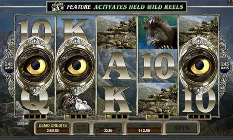 Untamed Crowned Eagle Slot Game