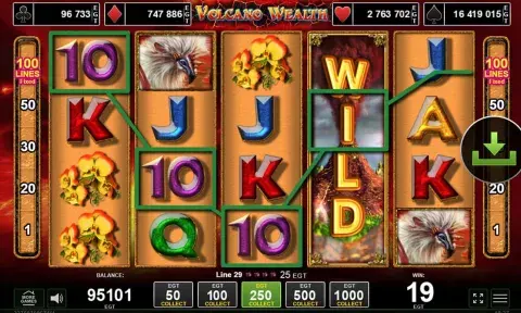 Volcano Wealth Slot Online