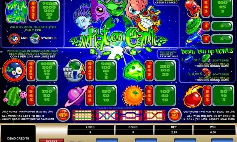 What on Earth Slot Paytable