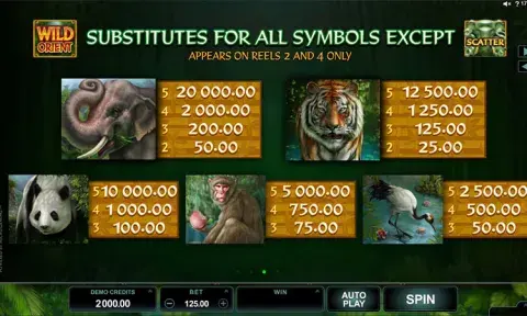Wild Orient Slot Online