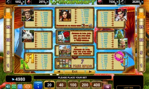 Wonderheart Slot Game