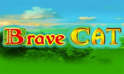 Brave Cat Slot Logo