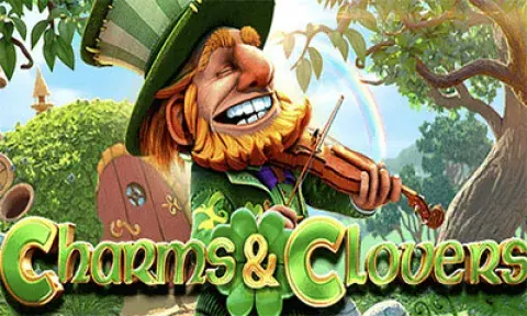 Charms & Clovers Slot Logo
